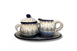 035 286 301 Bunzlau Roomstel Kleine Suikerpot&Melkkannetje 2752X